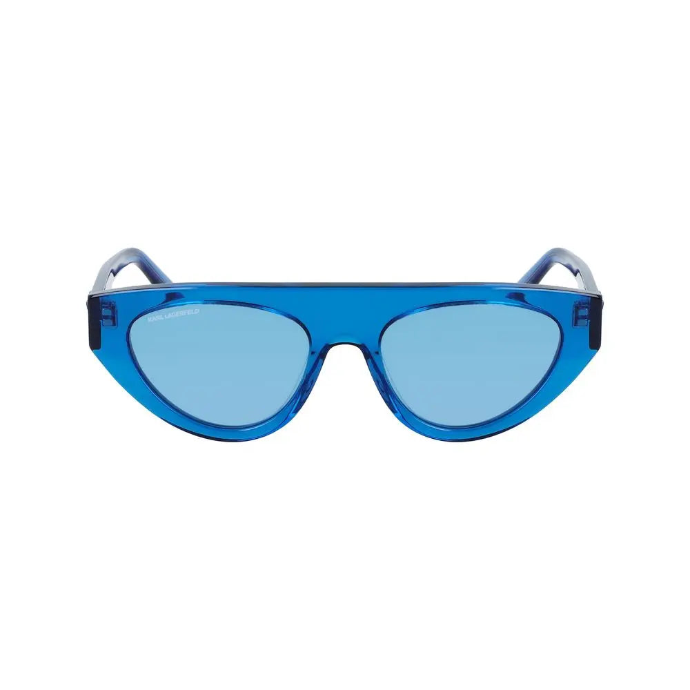 Karl Lagerfeld Blue Acetate Sunglasses Karl Lagerfeld