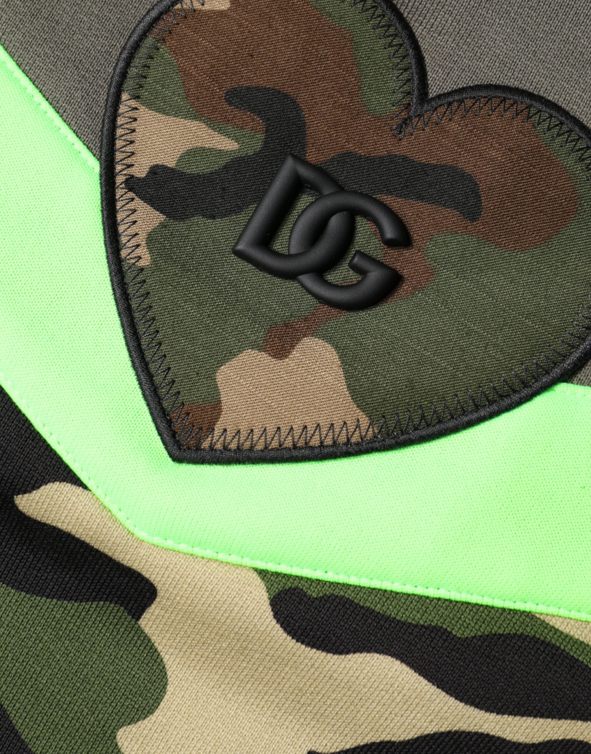 Dolce & Gabbana Multicolor Camouflage Sweatshirt Sweater Dolce & Gabbana