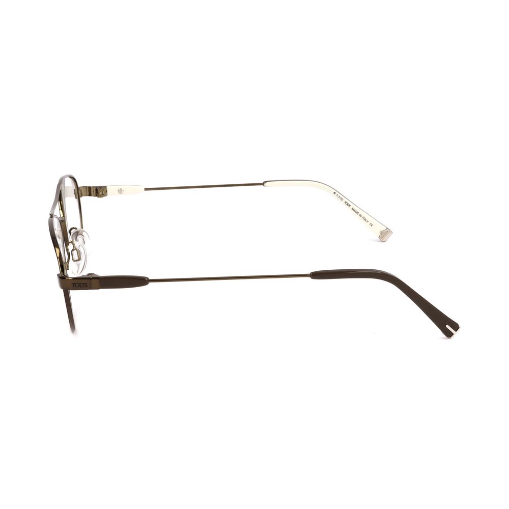 Tod's Bronze Metal Glasses (Frames) Tod's