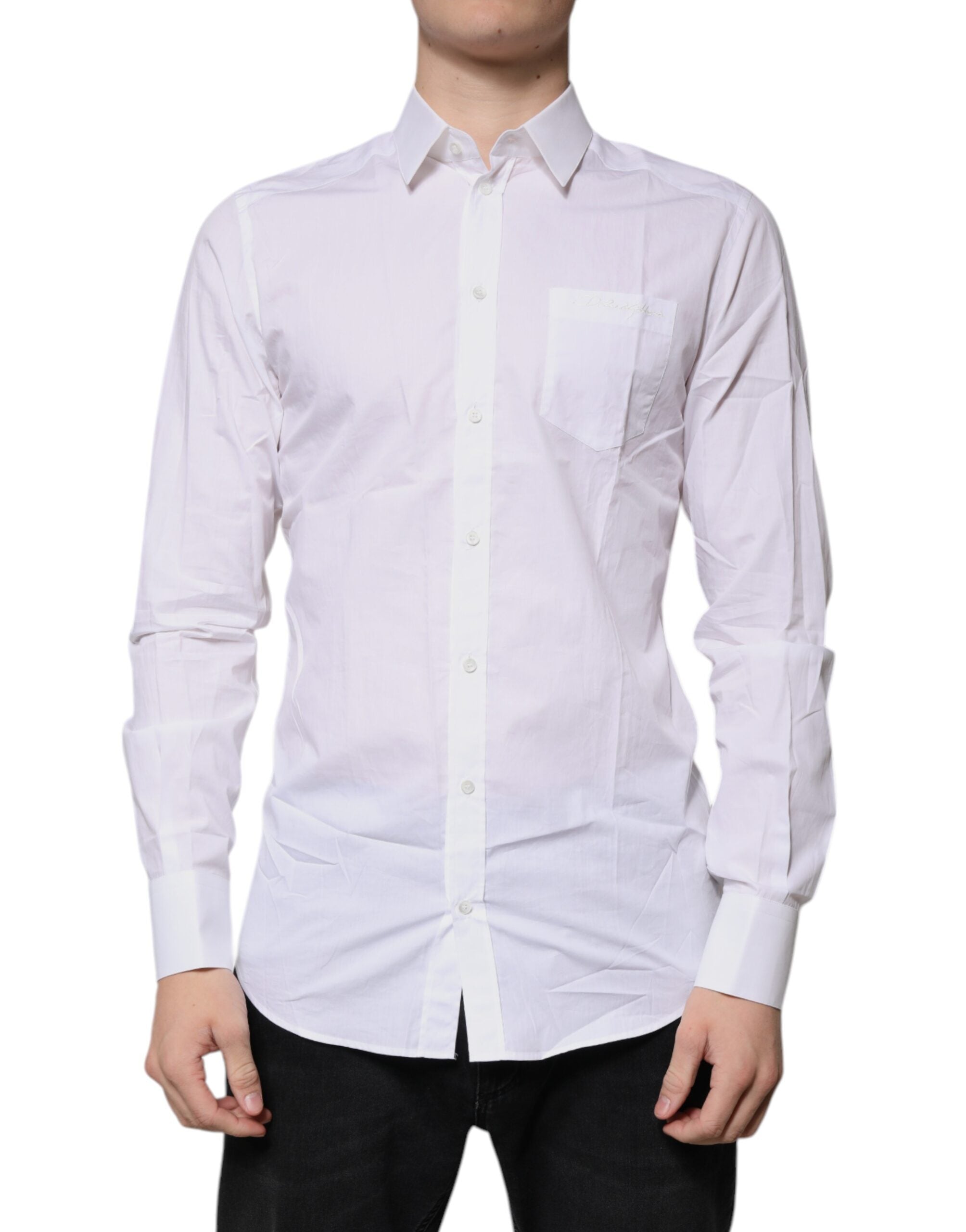 Dolce & Gabbana White Dress Shirts