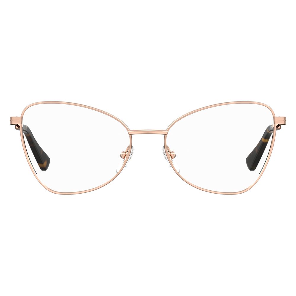 Moschino Gold Metal Glasses (Frames) Moschino