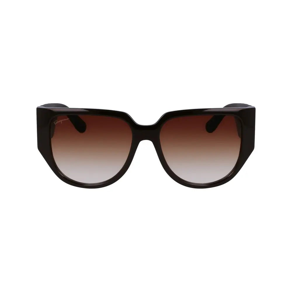 Ferragamo Brown Bio Injected Sunglasses Ferragamo