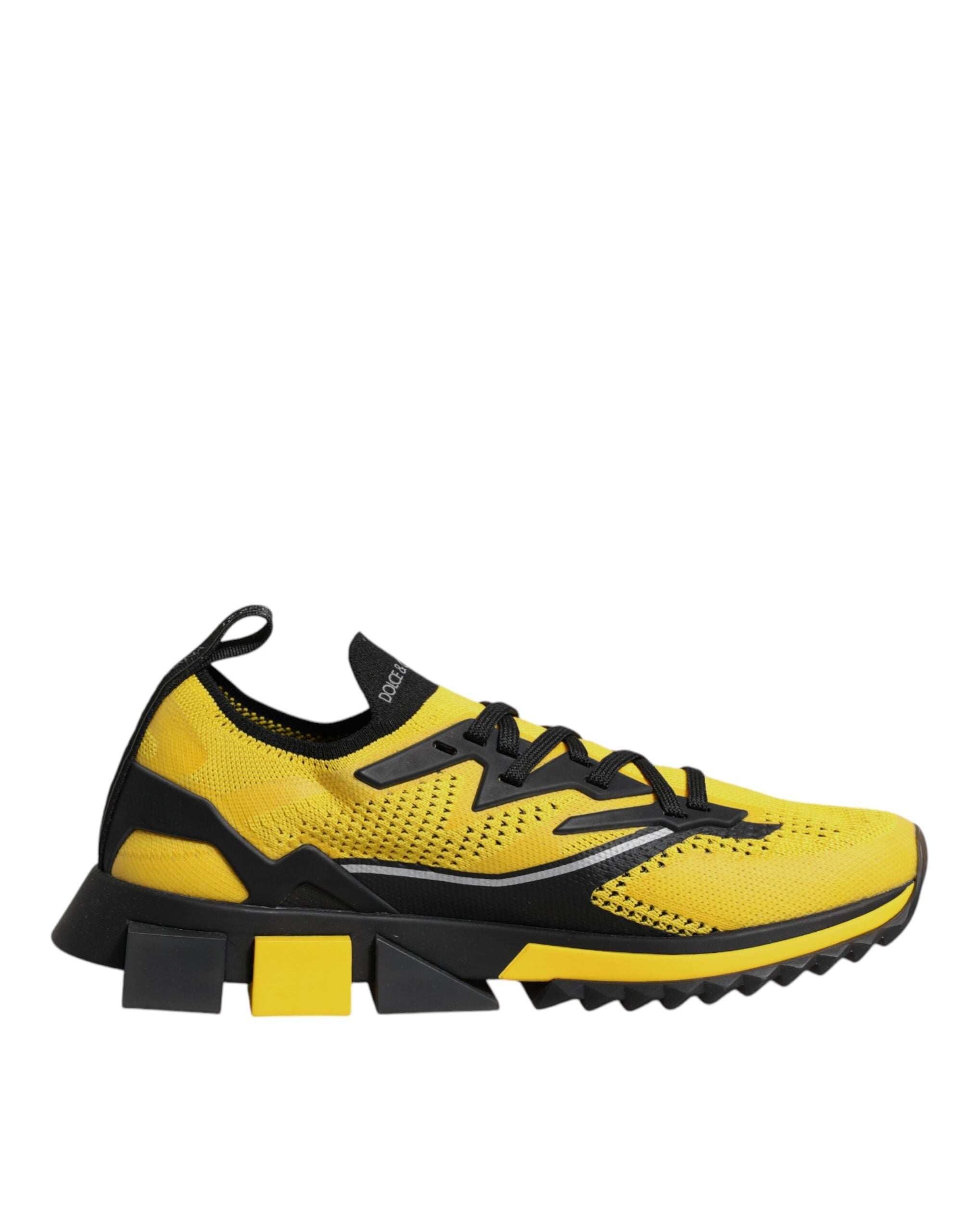 Dolce & Gabbana Yellow SORRENTO Sport Stretch Sneakers Shoes Dolce & Gabbana