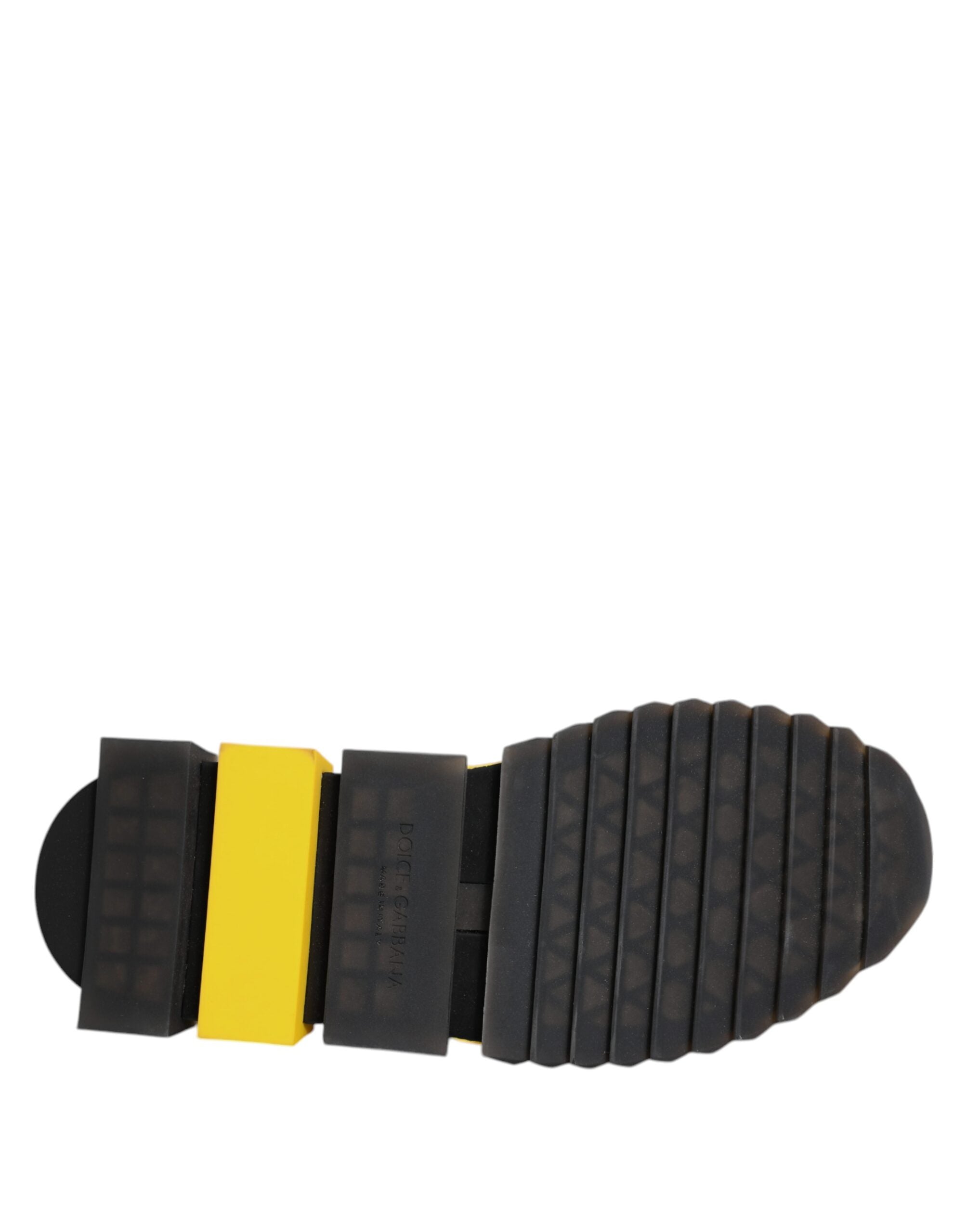 Dolce & Gabbana Yellow SORRENTO Sport Stretch Sneakers Shoes Dolce & Gabbana