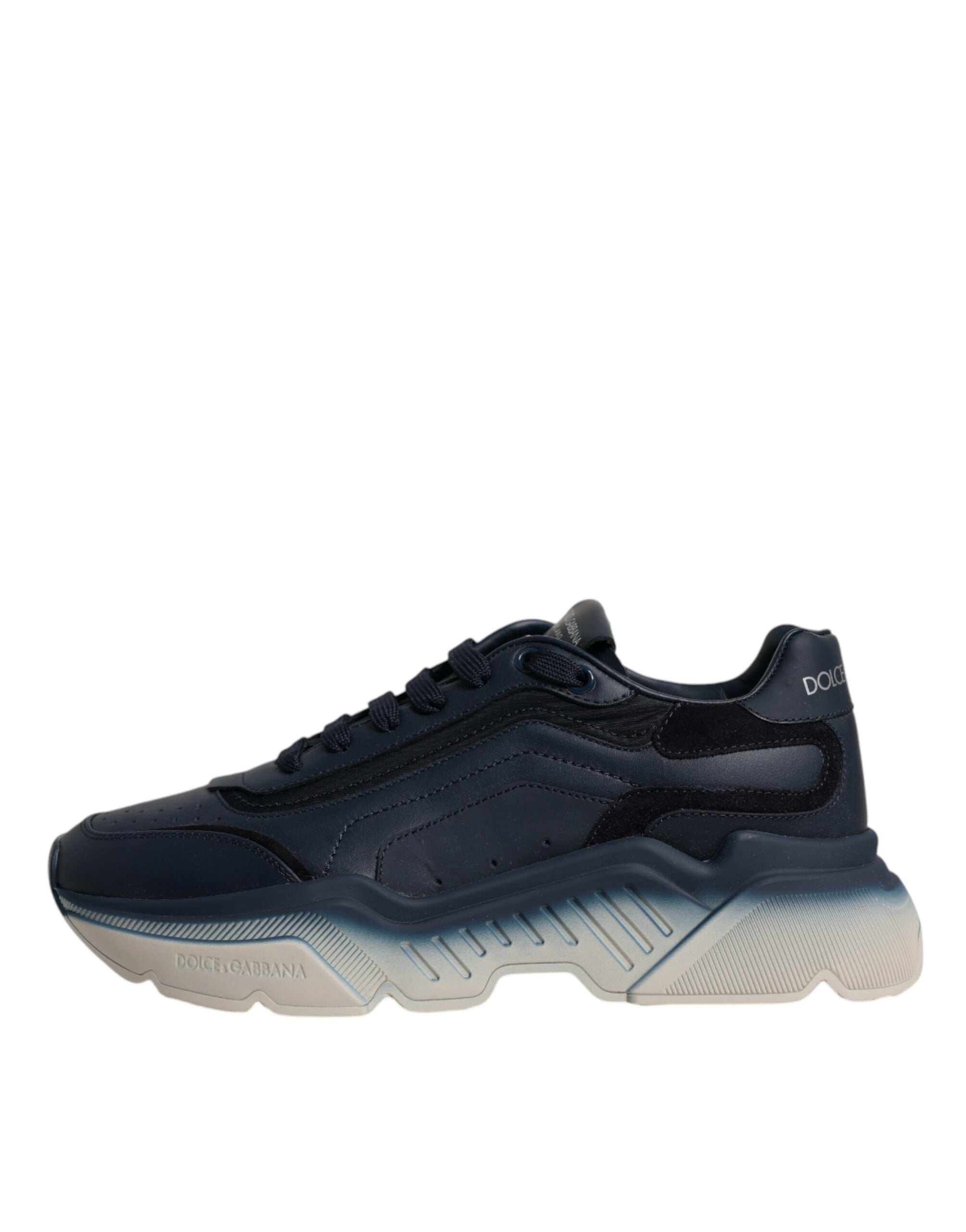 Dolce & Gabbana Navy Blue Daymaster Low Top Men Sneakers Shoes Dolce & Gabbana