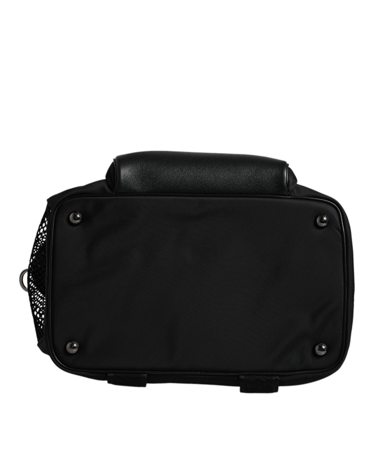 Dolce & Gabbana Black Shoulder Strap Pet Carry Logo Plaque Bag