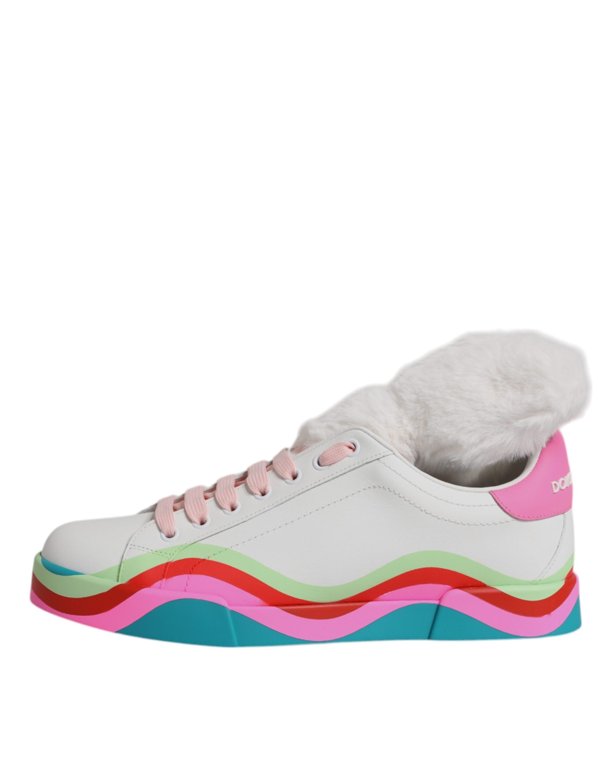 Dolce & Gabbana Multicolor Low Top Trainers Sneakers Shoes Dolce & Gabbana