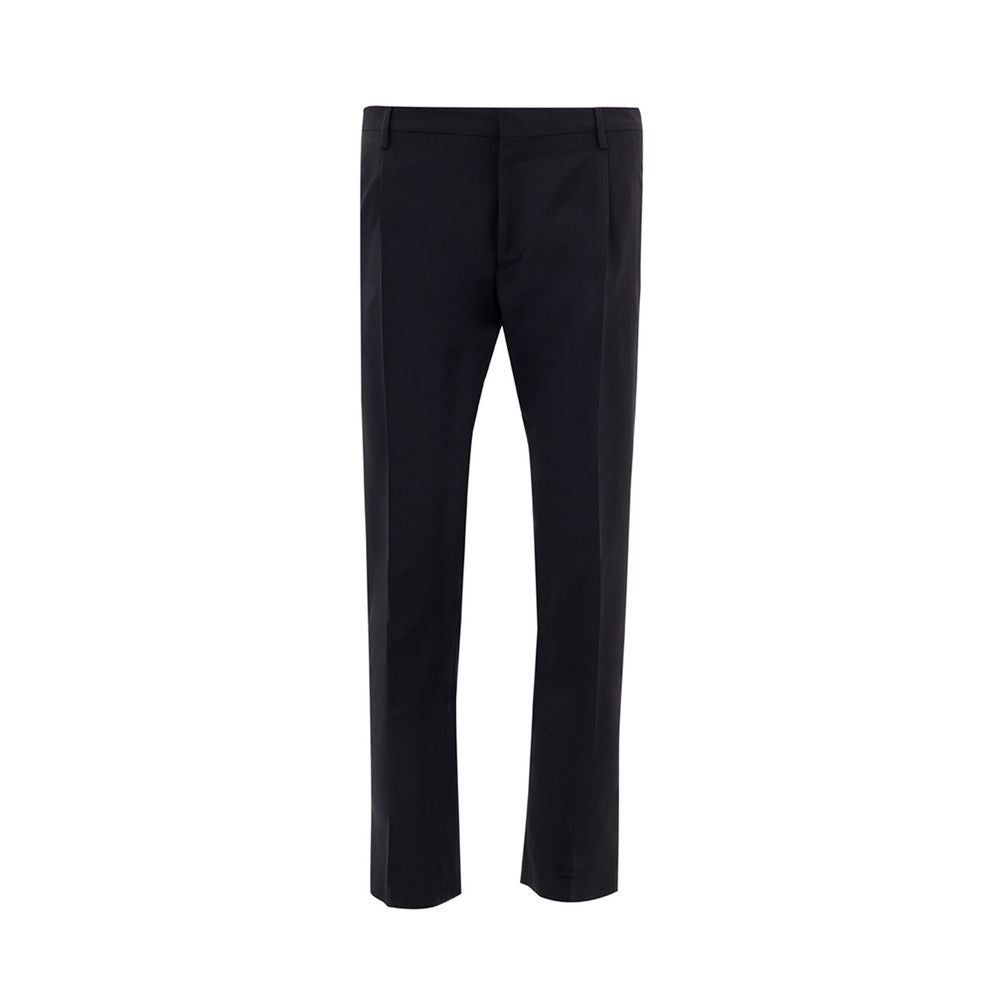 Valentino Garavani Black Wool Dress Pants Valentino Garavani