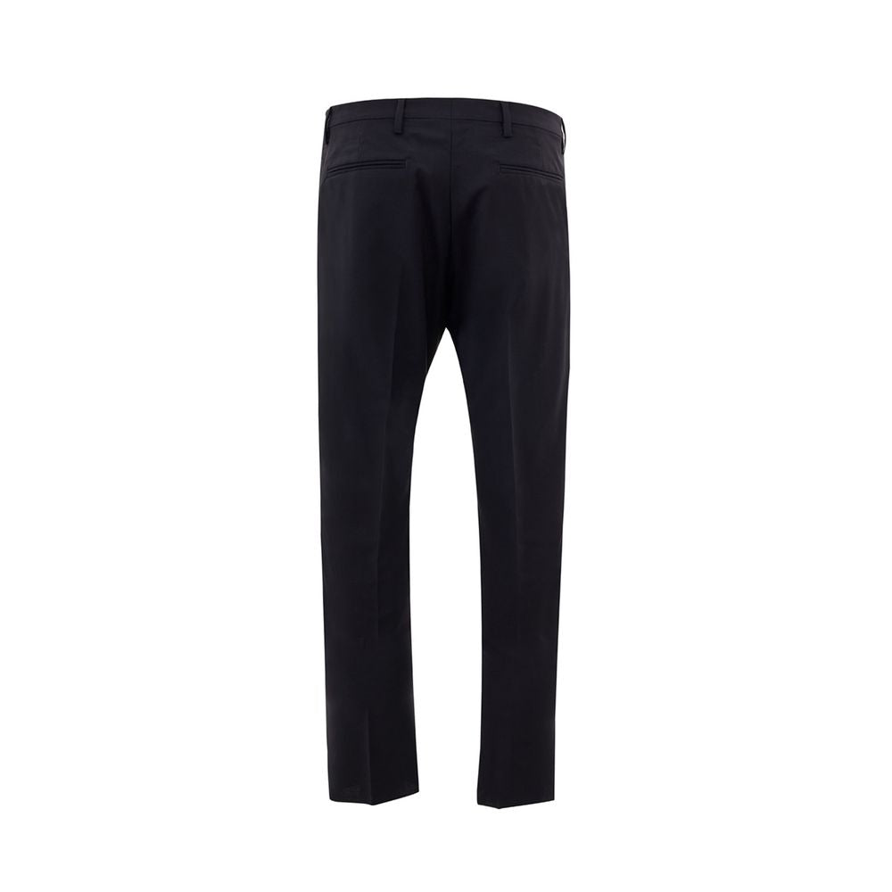 Valentino Garavani Black Wool Dress Pants Valentino Garavani