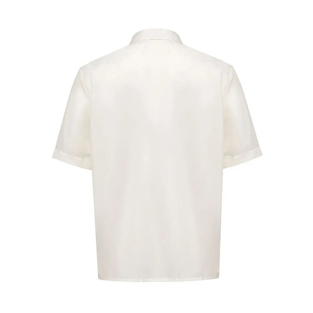 Dior White Polyester Shortsleeve Shirt Dior