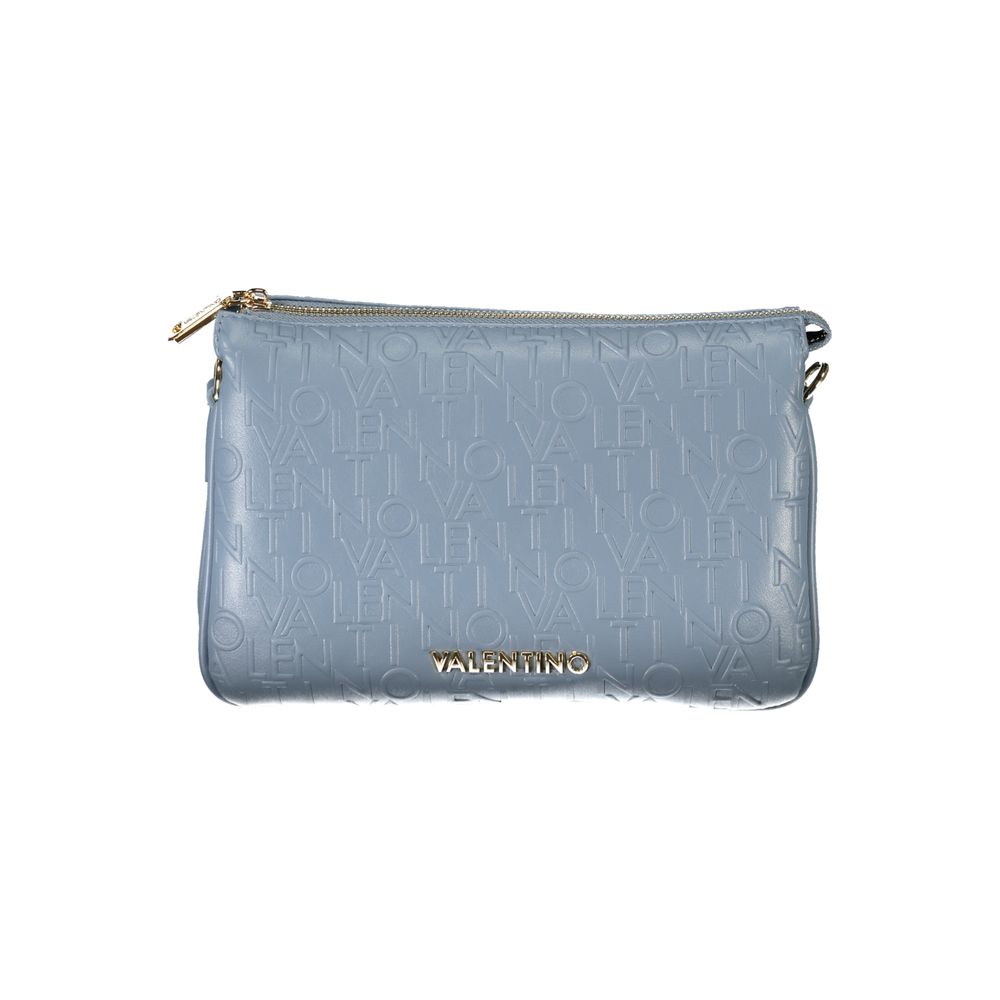 Mario Valentino Azzurro Polyurethane Women's Bag With Shoulder Strap Mario Valentino
