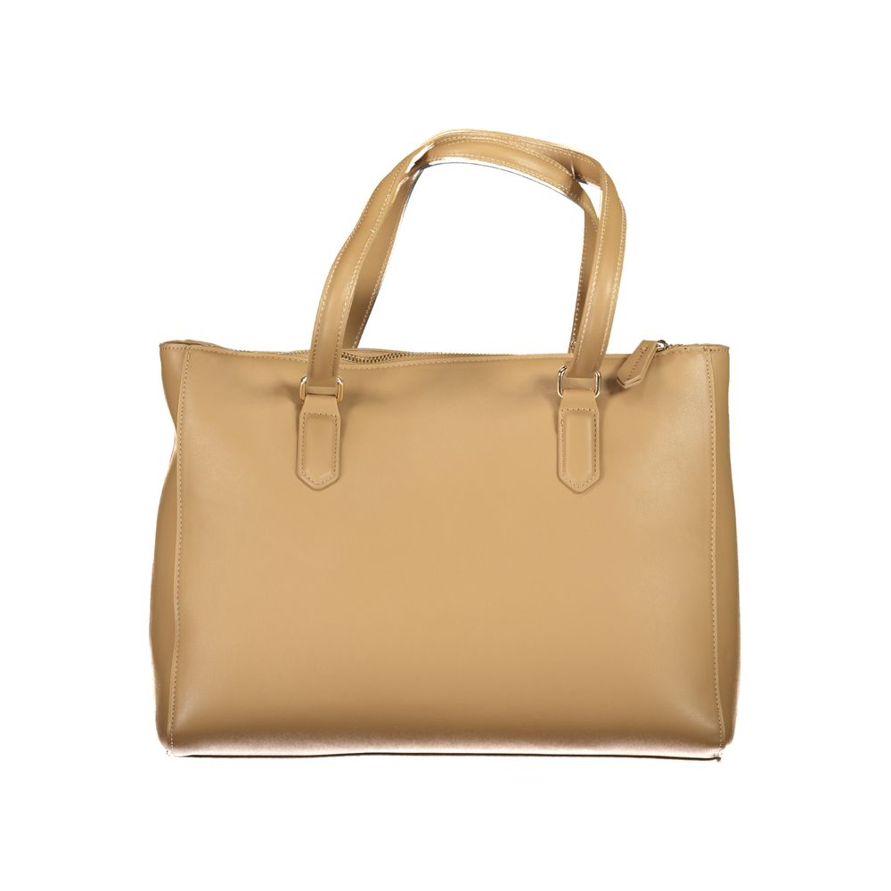 Mario Valentino Beige Polyurethane Women Handbag Mario Valentino