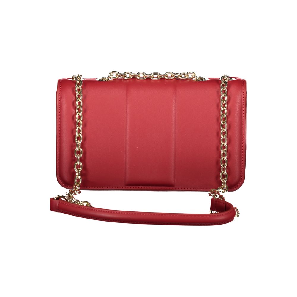 Mario Valentino Rosso Polyurethane Women's Bag Mario Valentino