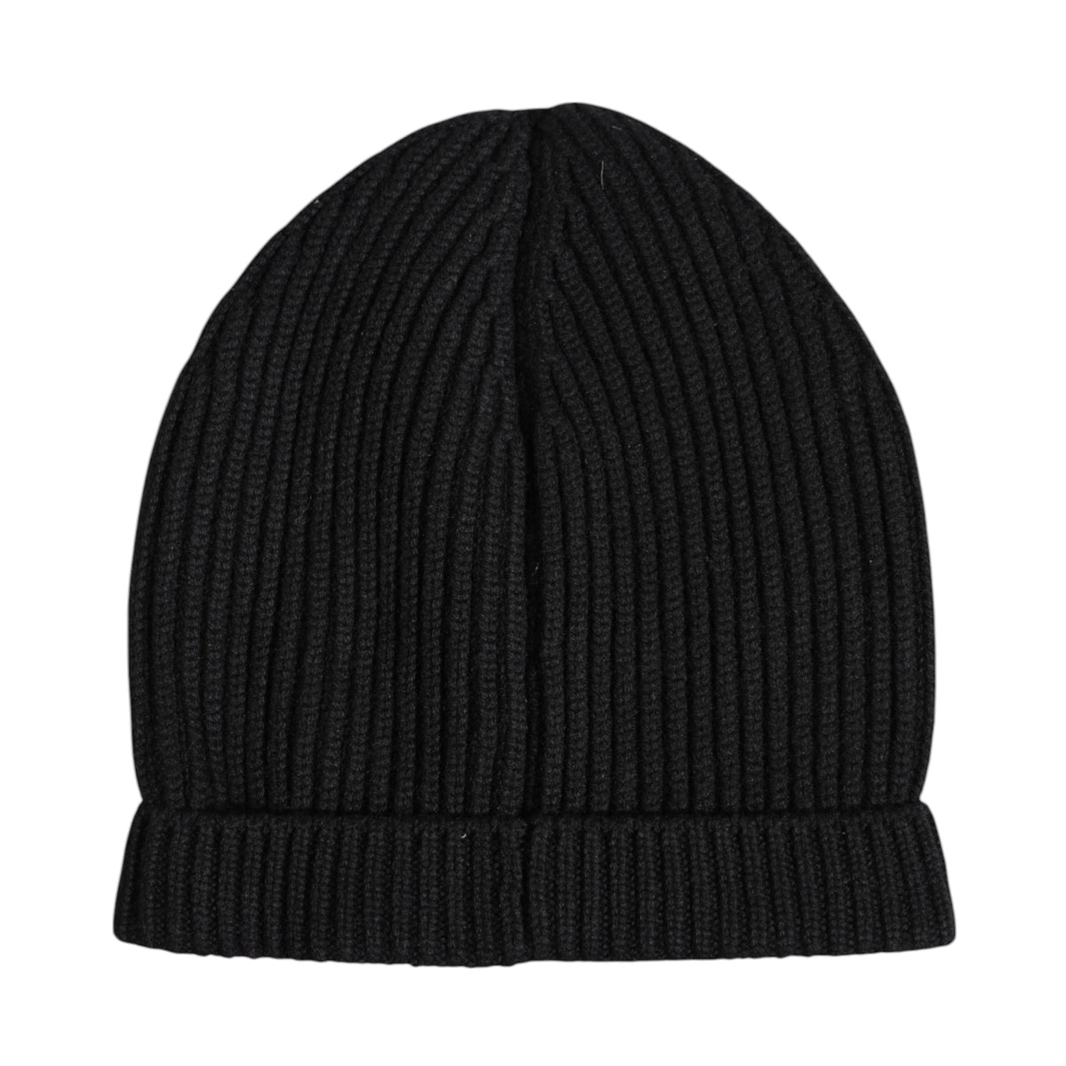 Dolce & Gabbana Black Cashmere Knitted Winter Beanie Hat