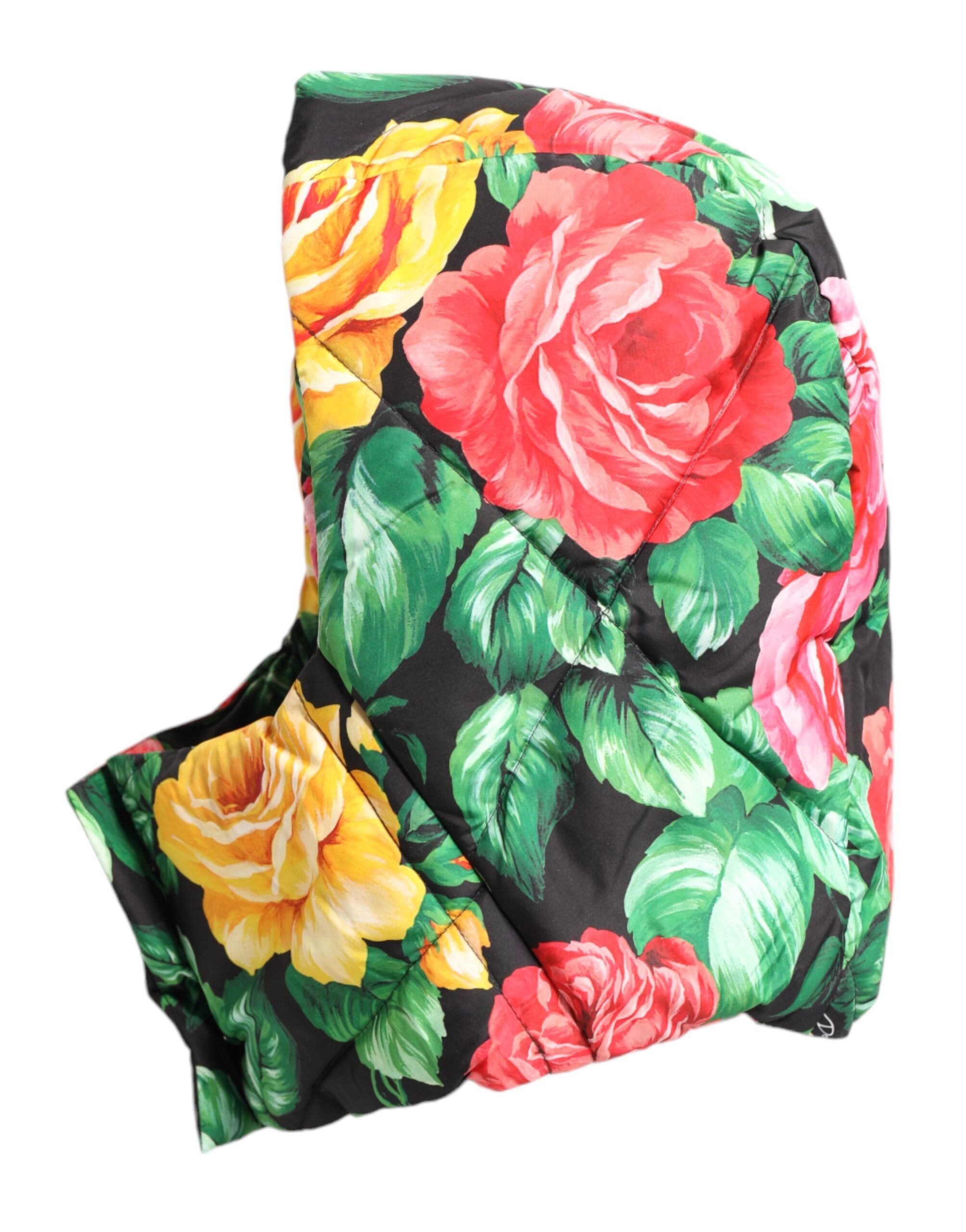 Dolce & Gabbana Multicolor Floral Print Whole Head Wrap Hat Dolce & Gabbana