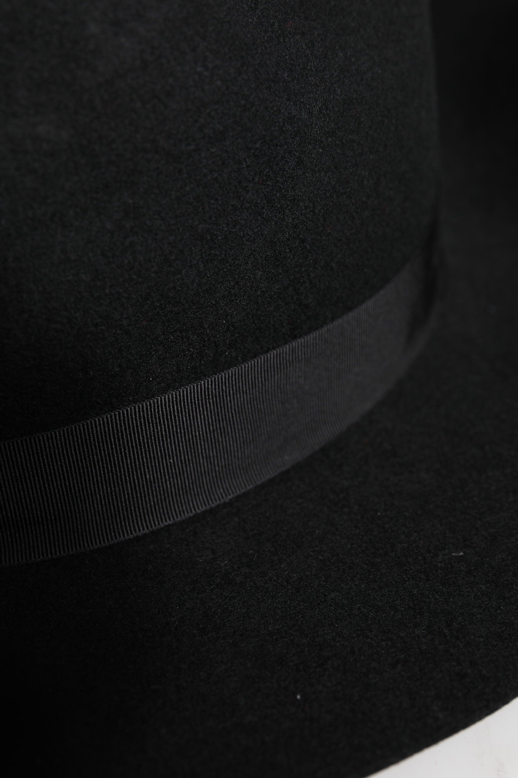 Dolce & Gabbana Black Wide Brim Trilby Fedora Hat Dolce & Gabbana