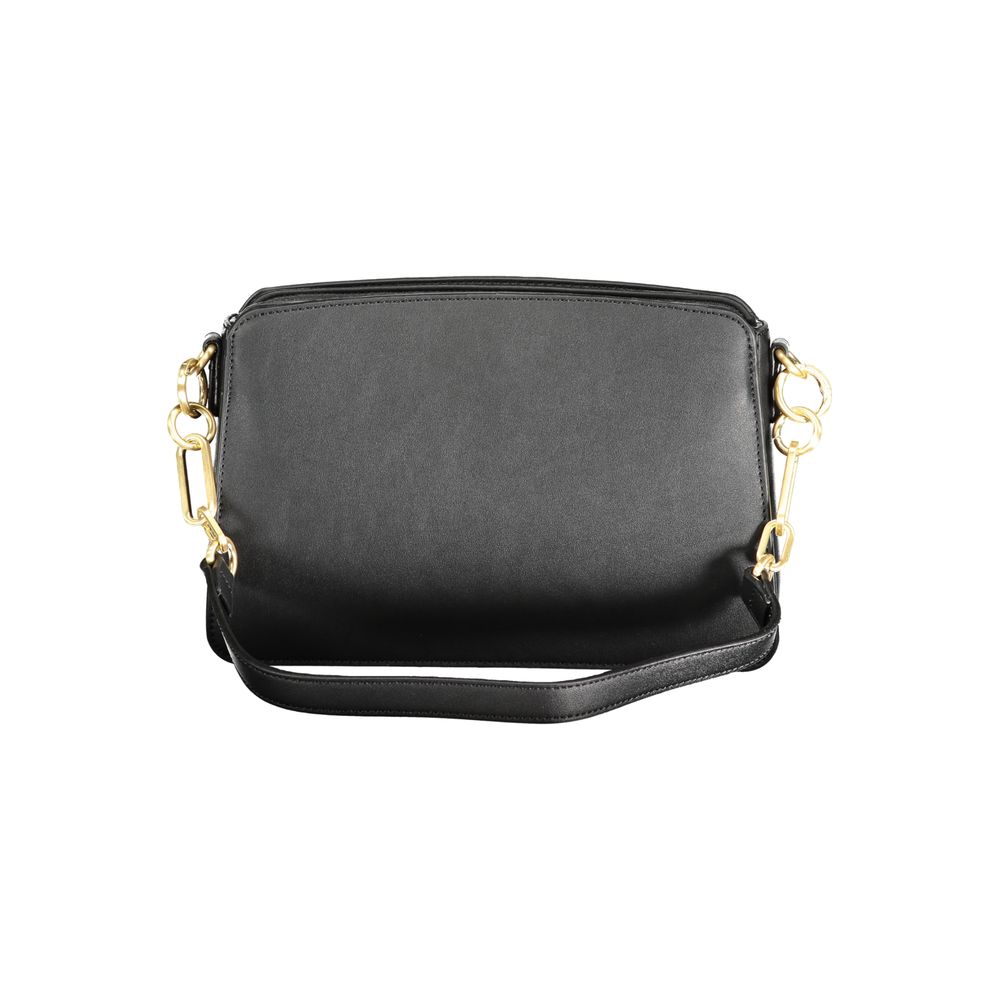 Mario Valentino Nero Polyurethane Women Handbag Mario Valentino