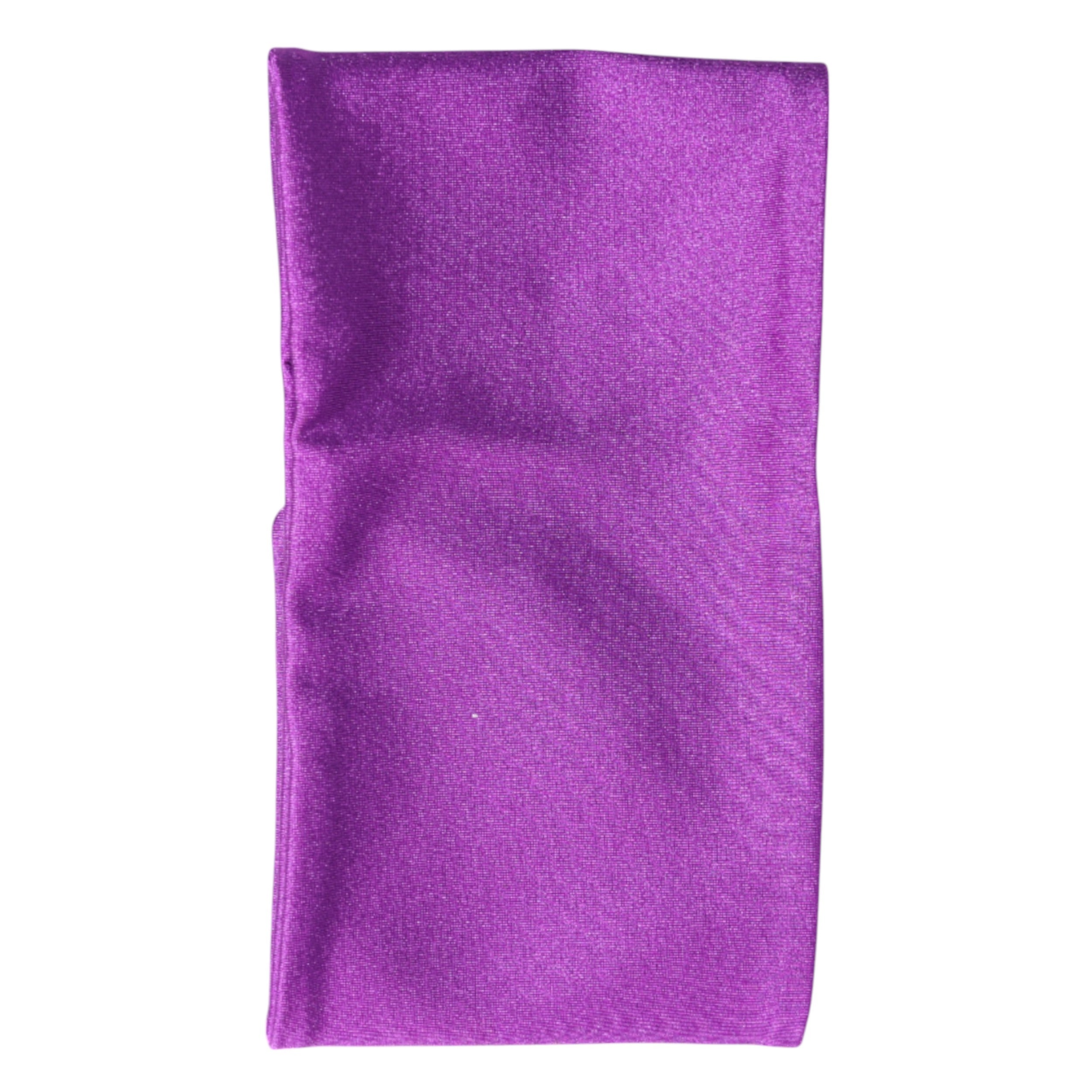 Dolce & Gabbana Purple Nylon Stretch Women Neck Warmer Scarf Dolce & Gabbana