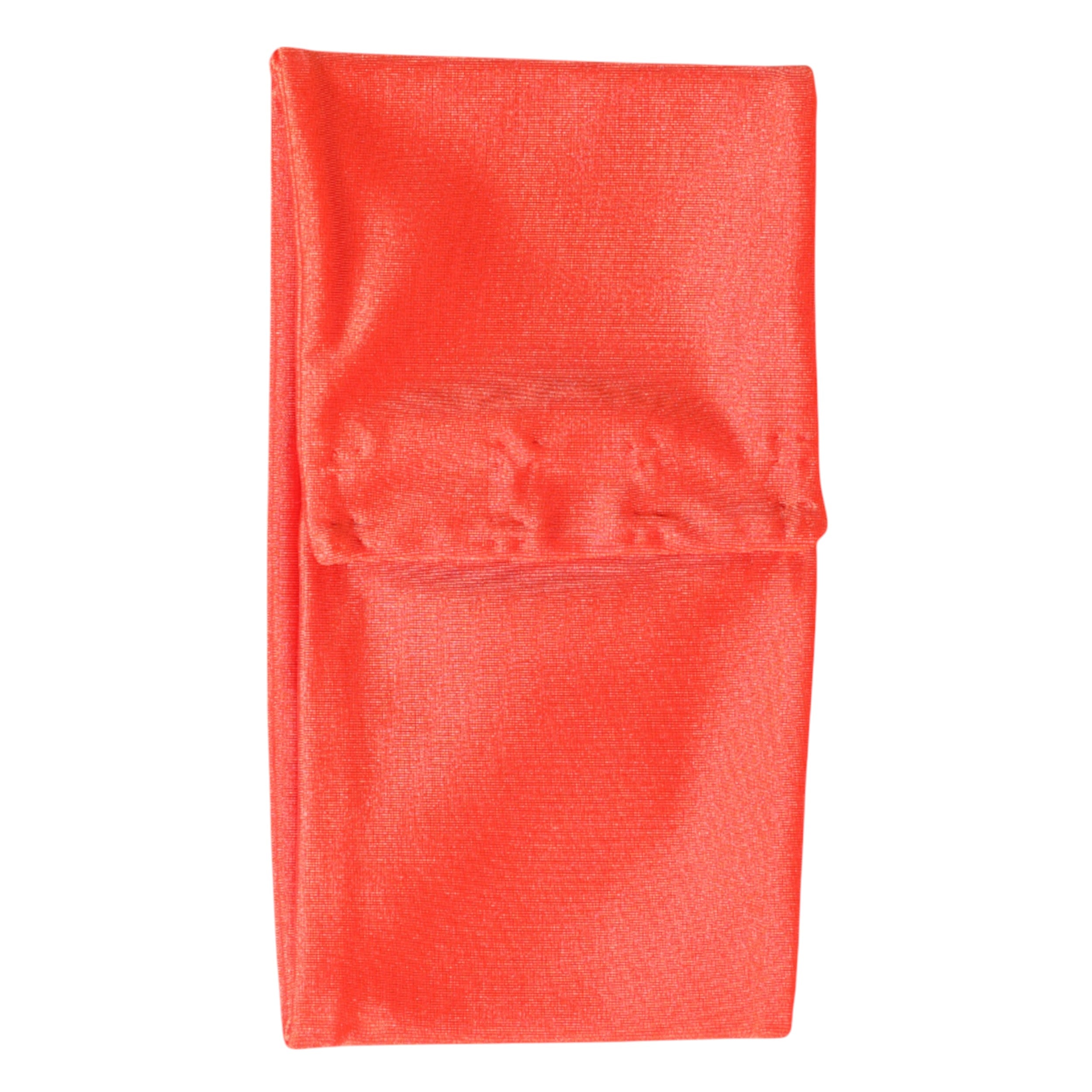 Dolce & Gabbana Orange Nylon Stretch Women Neck Warmer Scarf Dolce & Gabbana