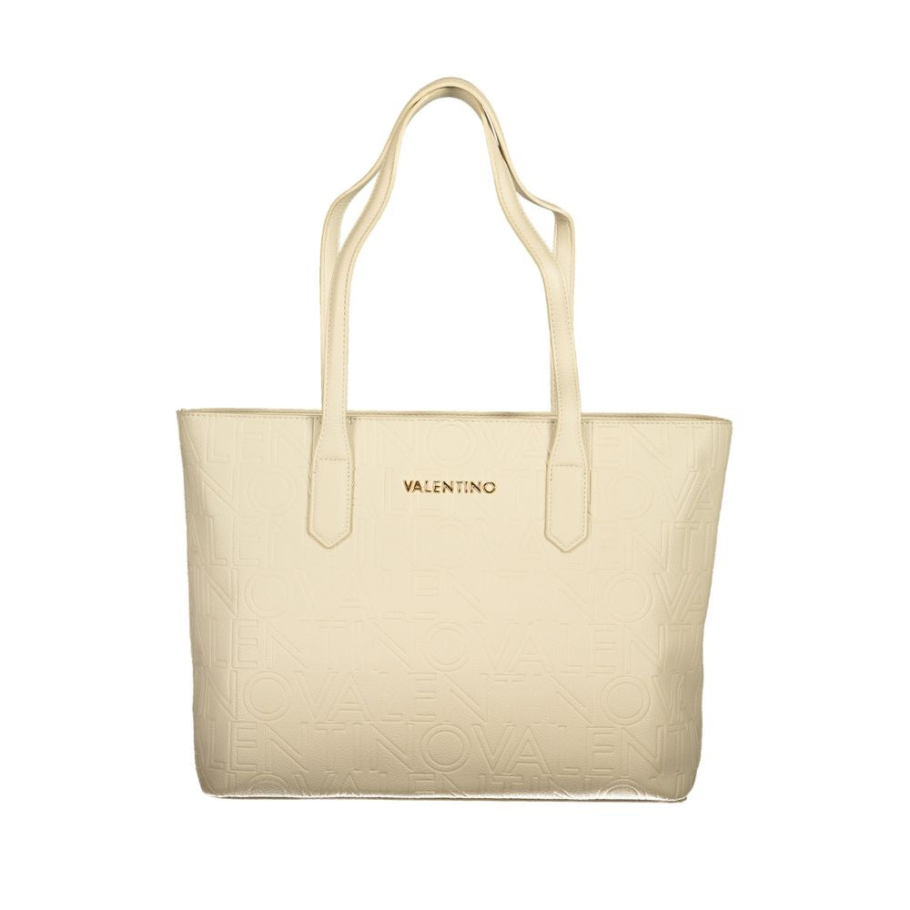 Mario Valentino Beige Polyurethane Women's Bag Mario Valentino