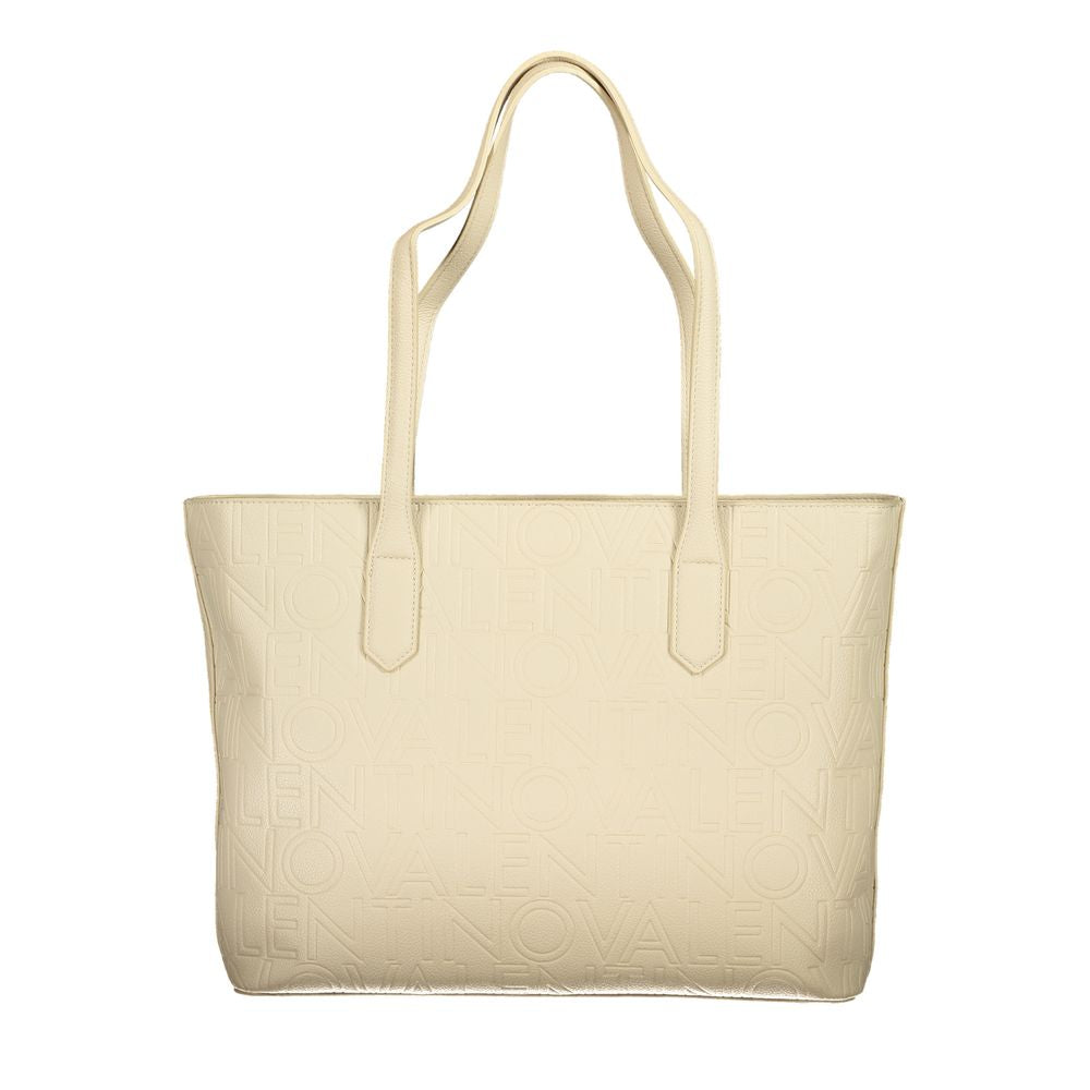 Mario Valentino Beige Polyurethane Women's Bag Mario Valentino