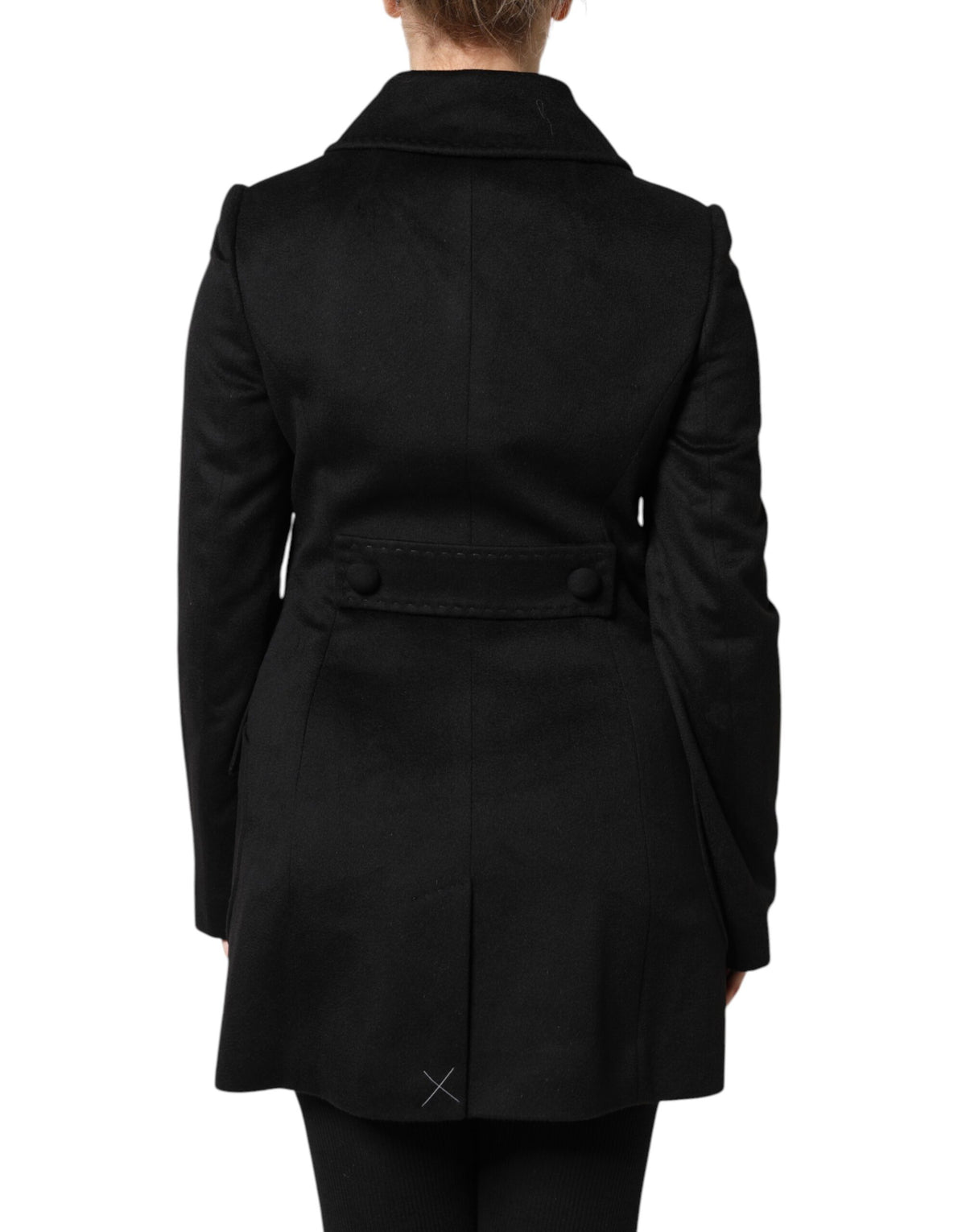 Dolce & Gabbana Black Wool Sartoria Italiano Blazer Jacket