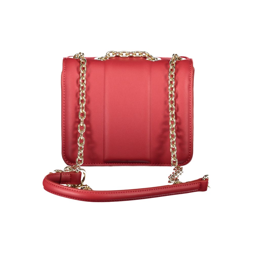 Mario Valentino Red Polyurethane Women's Bag Mario Valentino