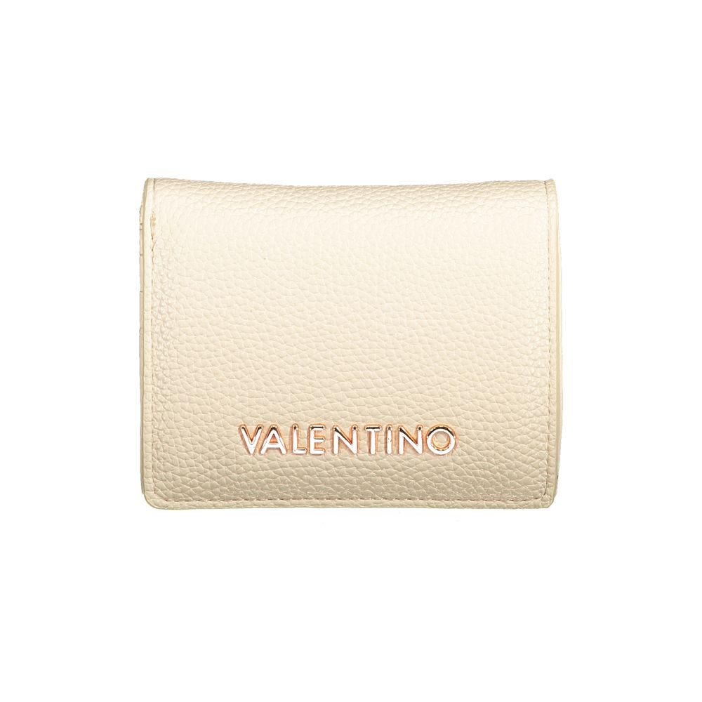 Mario Valentino Beige Polyurethane Women's Wallet Mario Valentino
