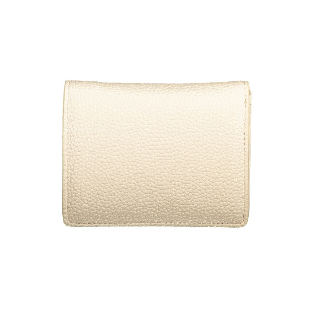 Mario Valentino Beige Polyurethane Women's Wallet Mario Valentino