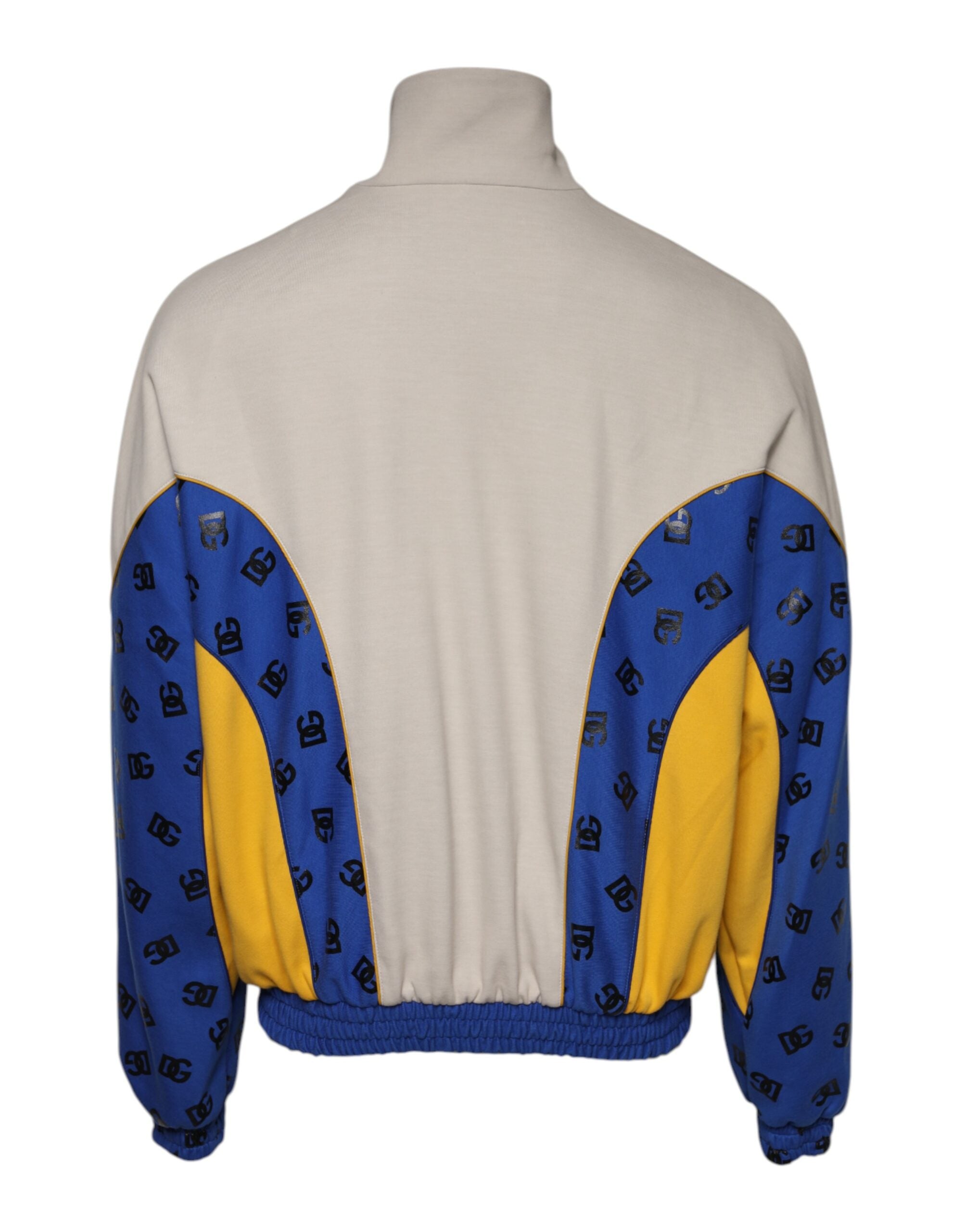 Dolce & Gabbana Multicolor Polyester Full Zip Bomber Jacket Dolce & Gabbana