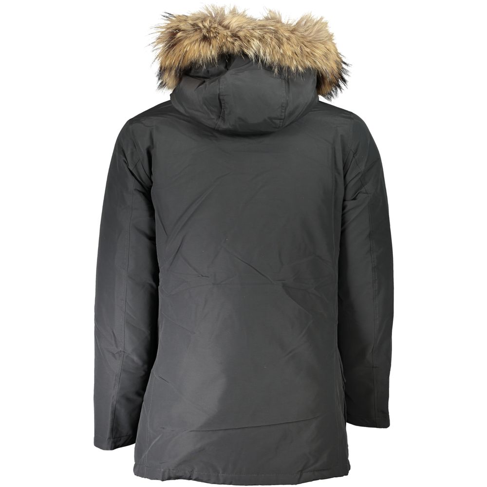 Woolrich Gray Cotton Men's Jacket Woolrich