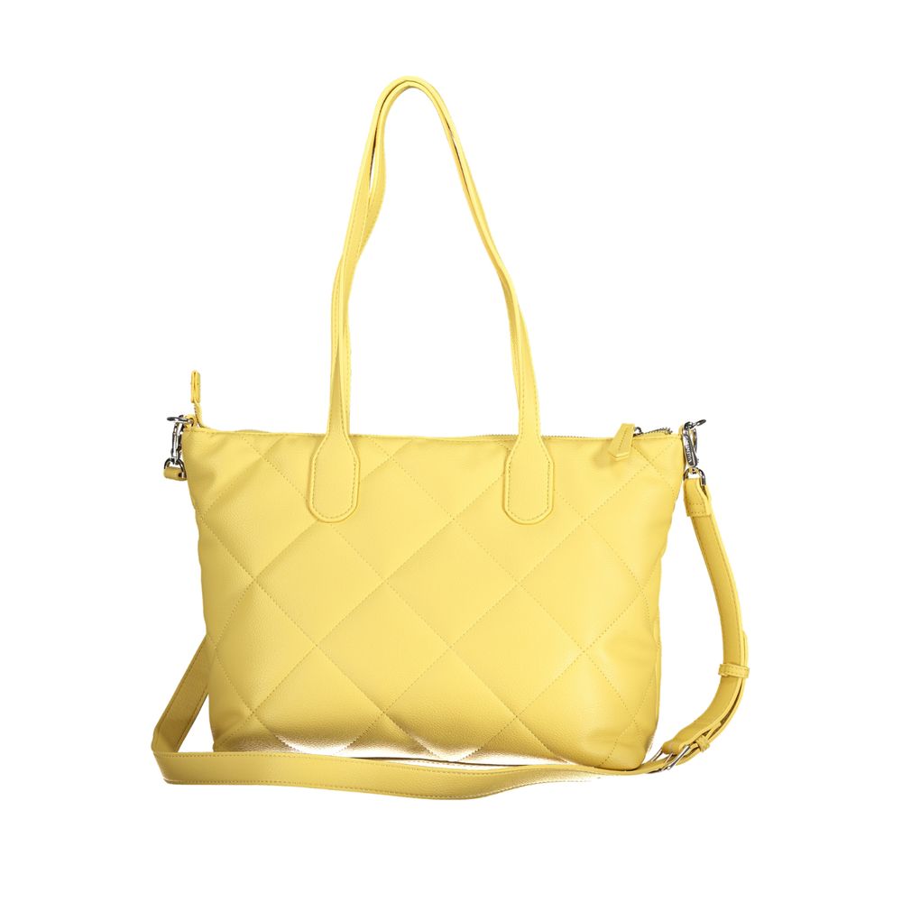Mario Valentino Yellow Polyurethane Women's Bag Mario Valentino