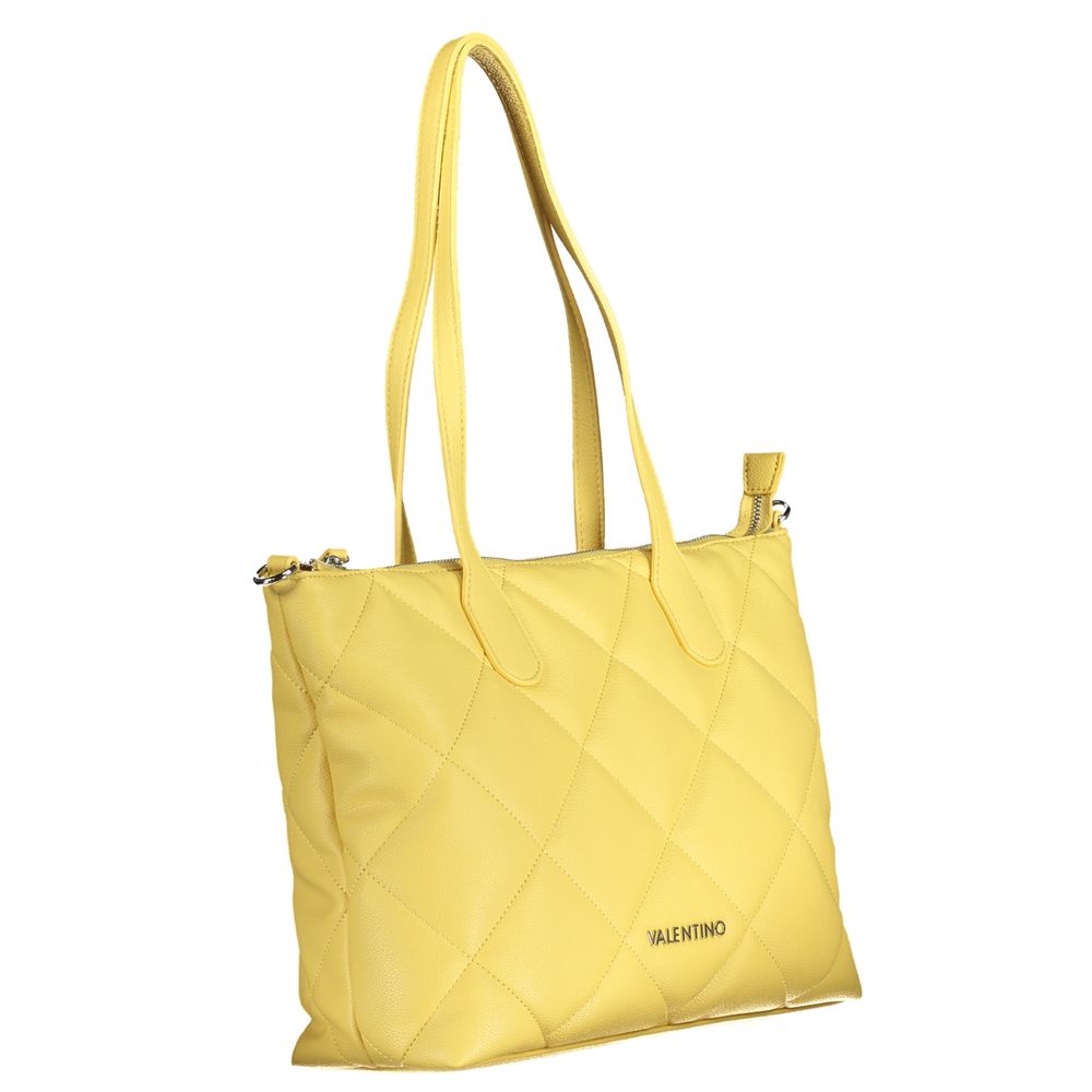 Mario Valentino Yellow Polyurethane Women's Bag Mario Valentino