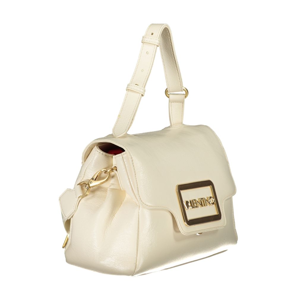 Mario Valentino Beige Polyurethane Women Handbag Mario Valentino