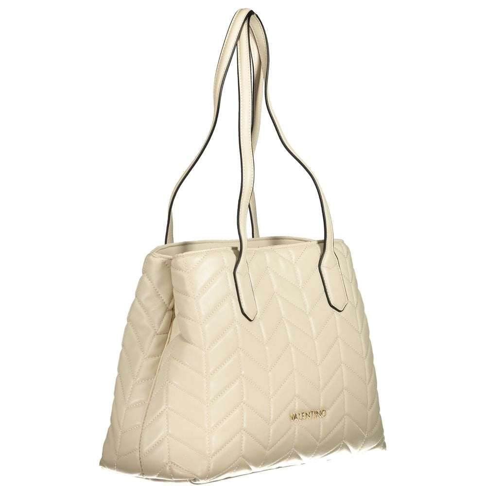 Mario Valentino Beige Polyurethane Women's Bag Mario Valentino