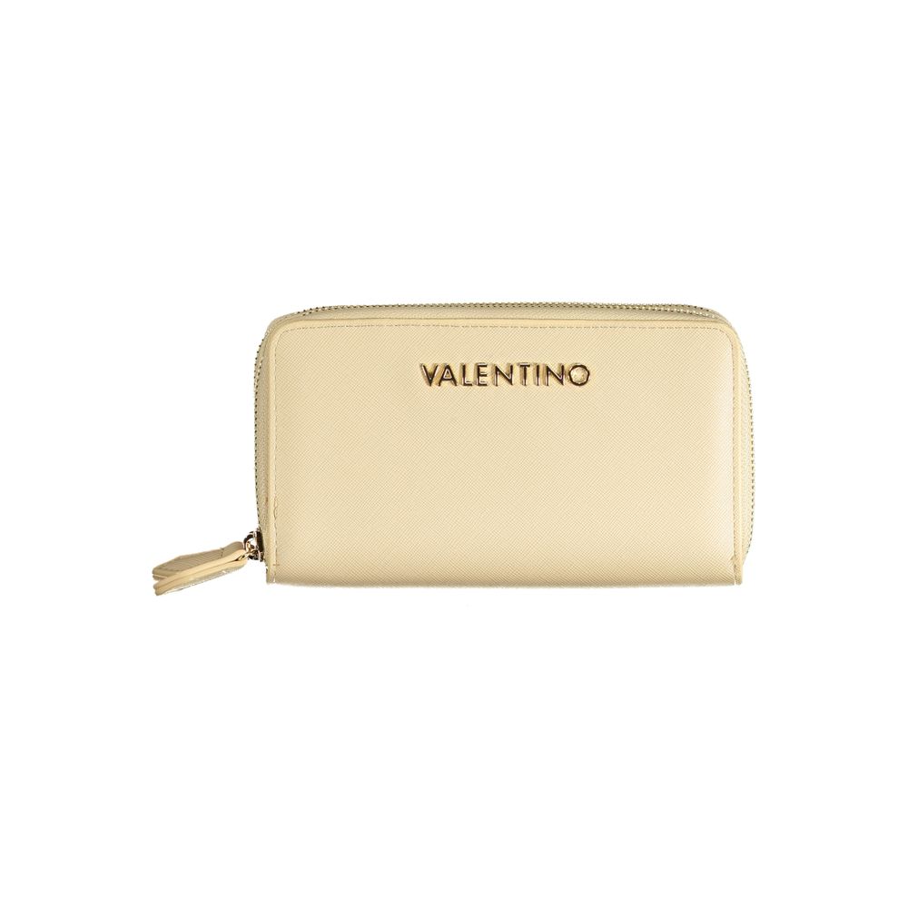 Mario Valentino Beige Polyurethane Women's Wallet Mario Valentino