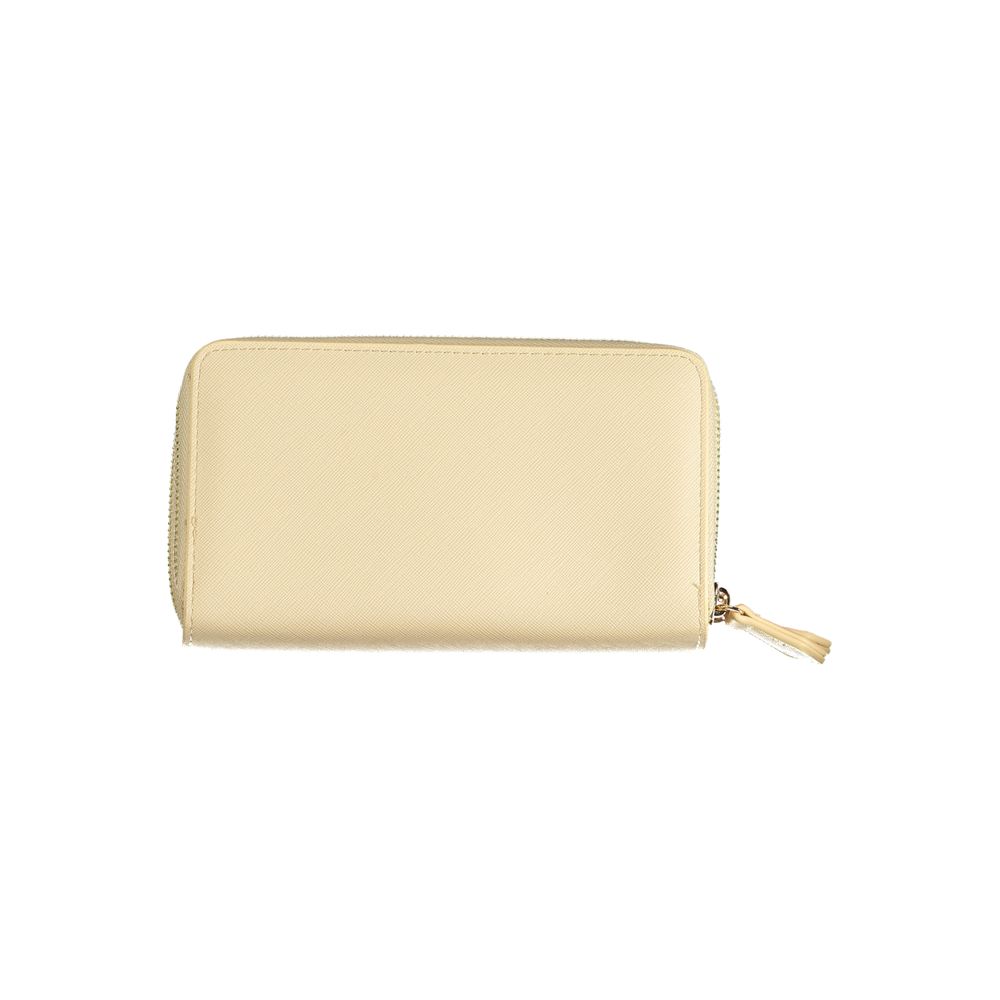 Mario Valentino Beige Polyurethane Women's Wallet Mario Valentino