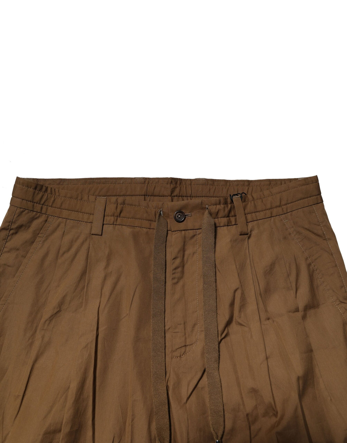 Dolce & Gabbana Brown Cotton Chino Mid Waist Men Pants