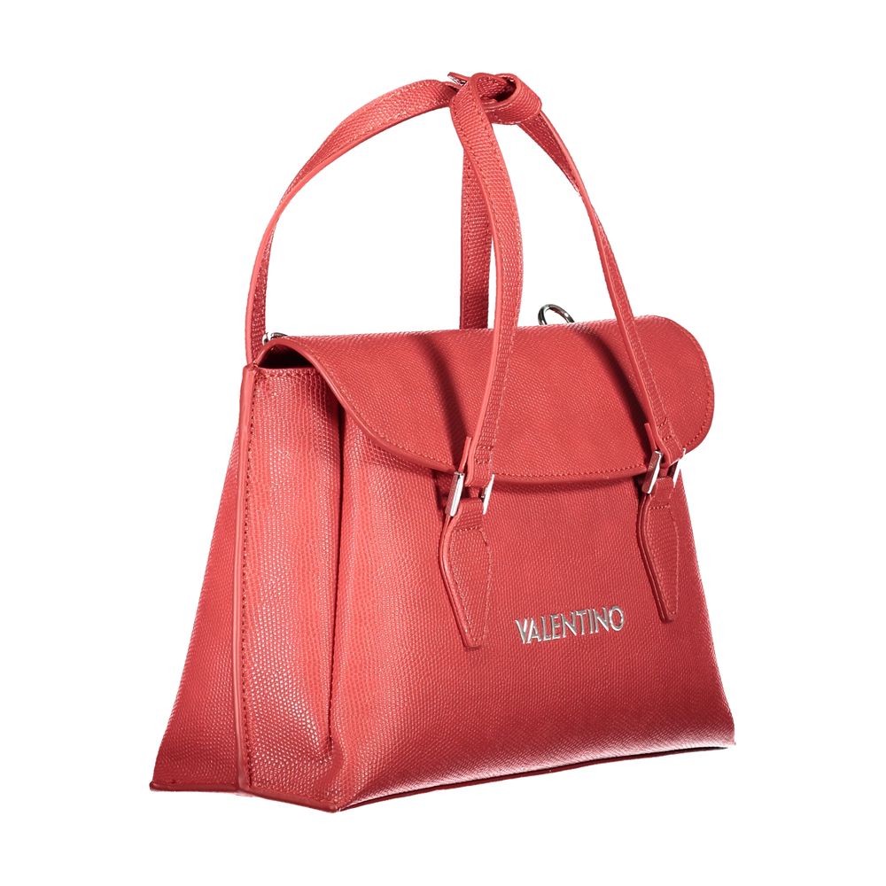 Mario Valentino Rosso Poliuretano Donna Bag With Handles and Shoulder Strap Mario Valentino