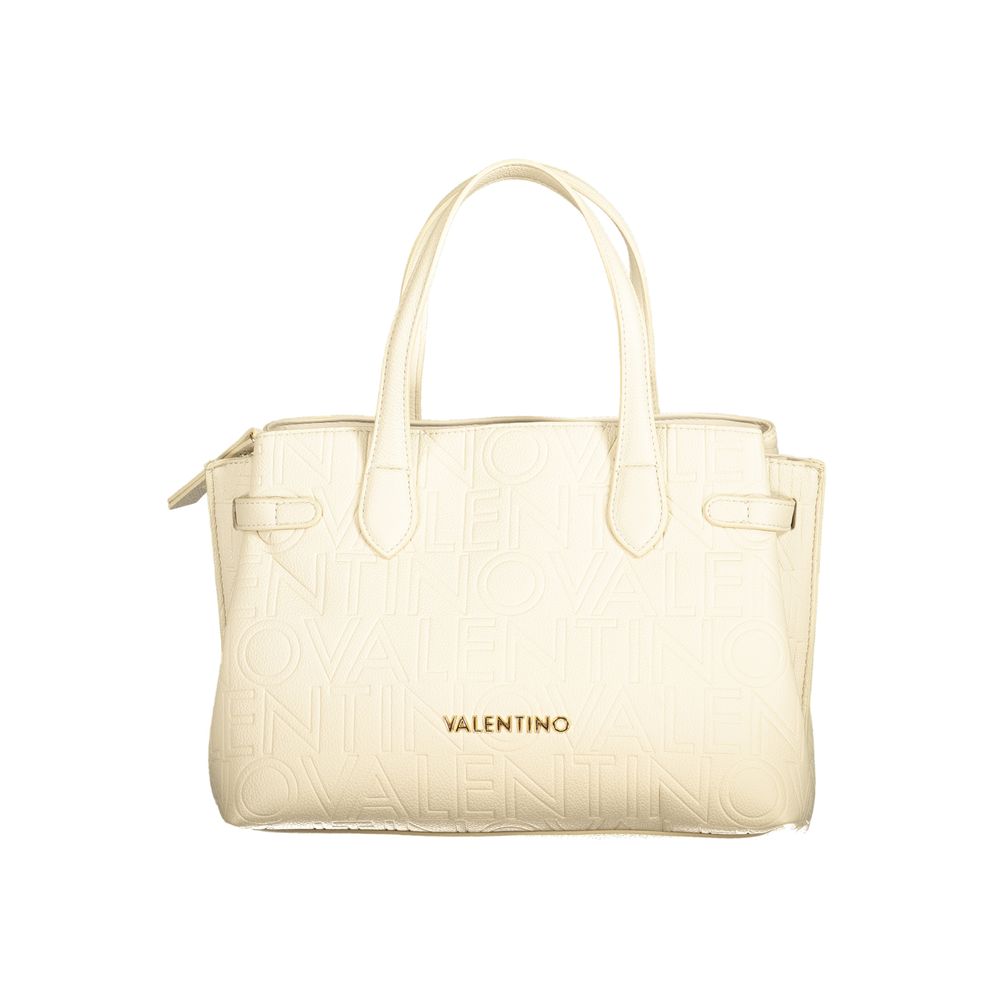 Mario Valentino Beige Polyurethane Women Handbag Mario Valentino