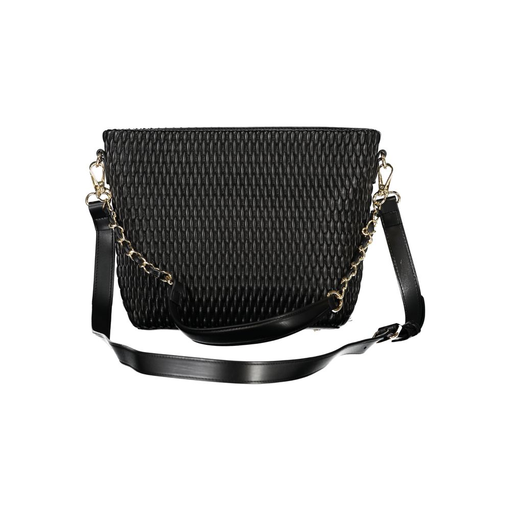Mario Valentino Nero Poliuretano Women Handbag Mario Valentino