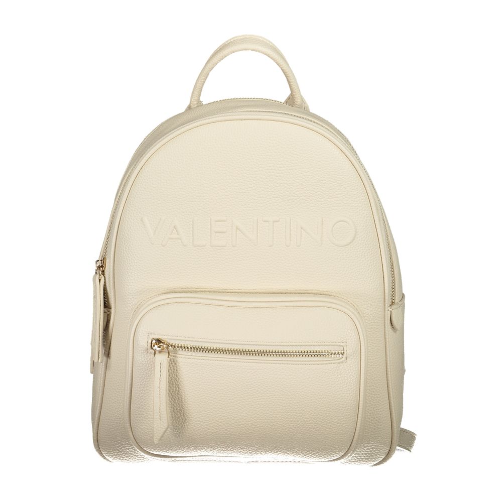 Mario Valentino Beige Poliuretano Women's Backpack Mario Valentino