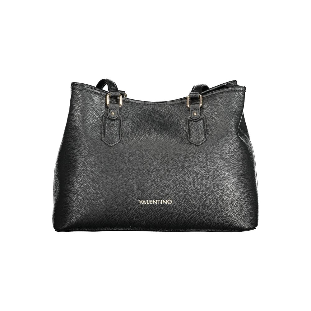 Mario Valentino Black Polyurethane Women Handbag Mario Valentino