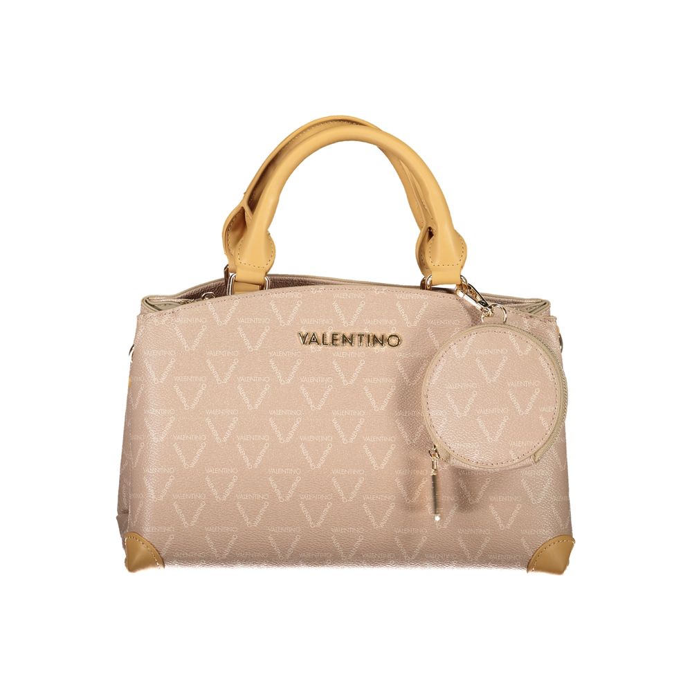 Mario Valentino Beige Polyurethane Women Handbag Mario Valentino
