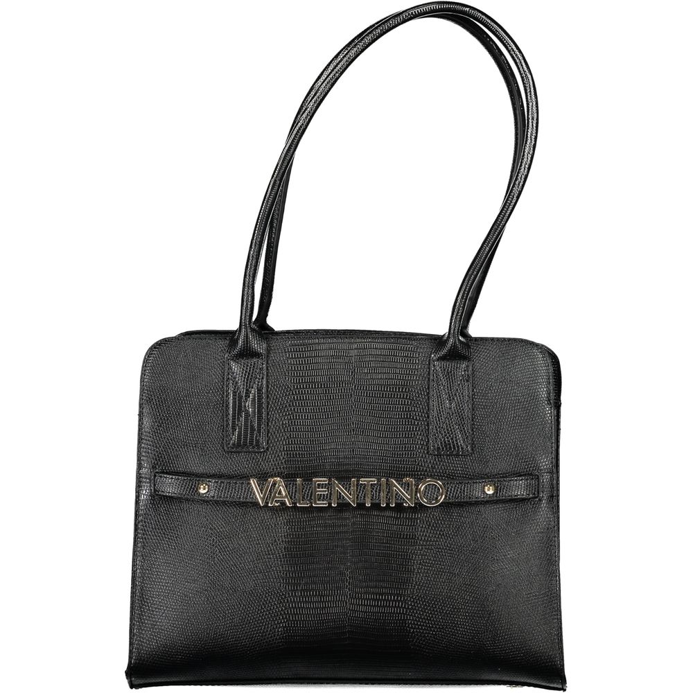 Mario Valentino Black Polyurethane Women's Bag Mario Valentino