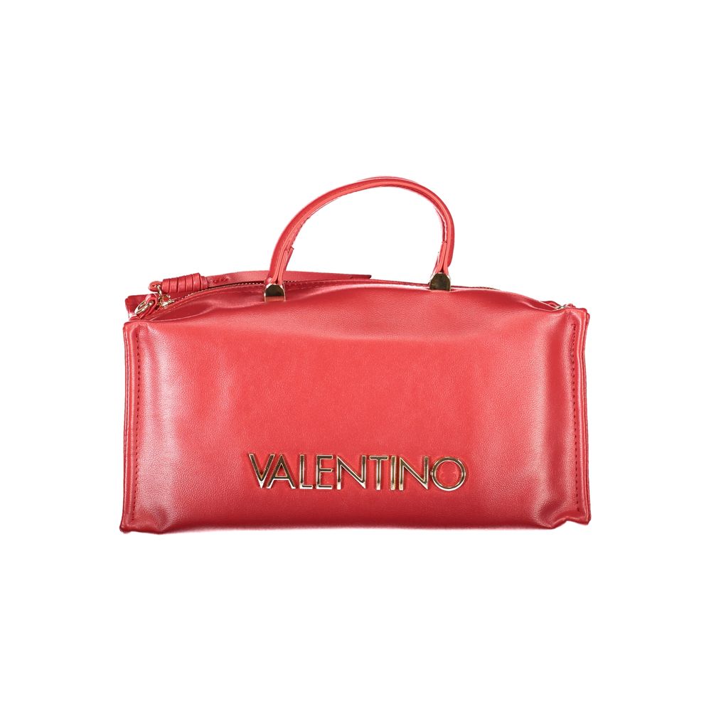 Mario Valentino Rosso Poliuretano Womens Bag with Handles and Shoulder Strap Mario Valentino