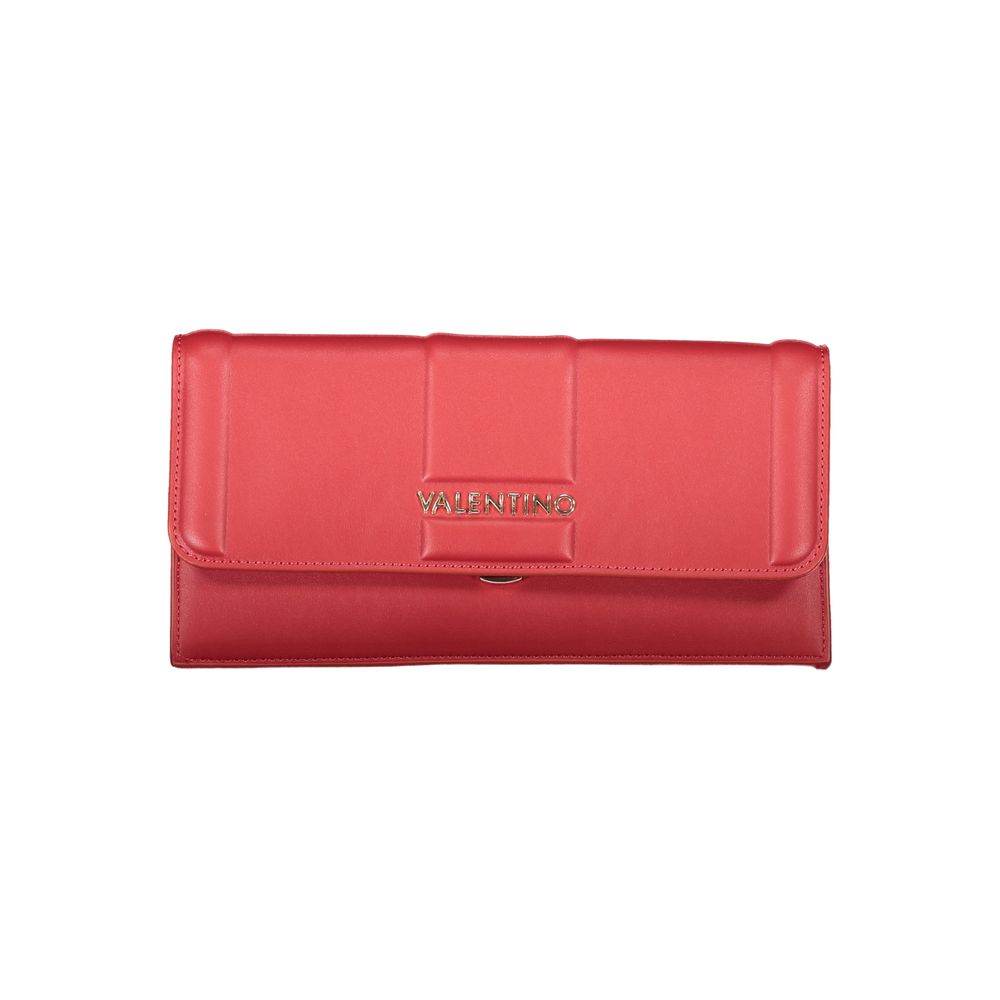 Mario Valentino Rosso Polyurethane Women Clutch Mario Valentino