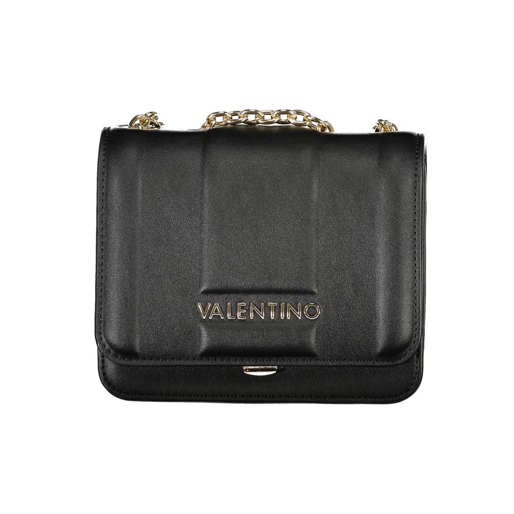 Mario Valentino Black Polyurethane Women's Bag Mario Valentino