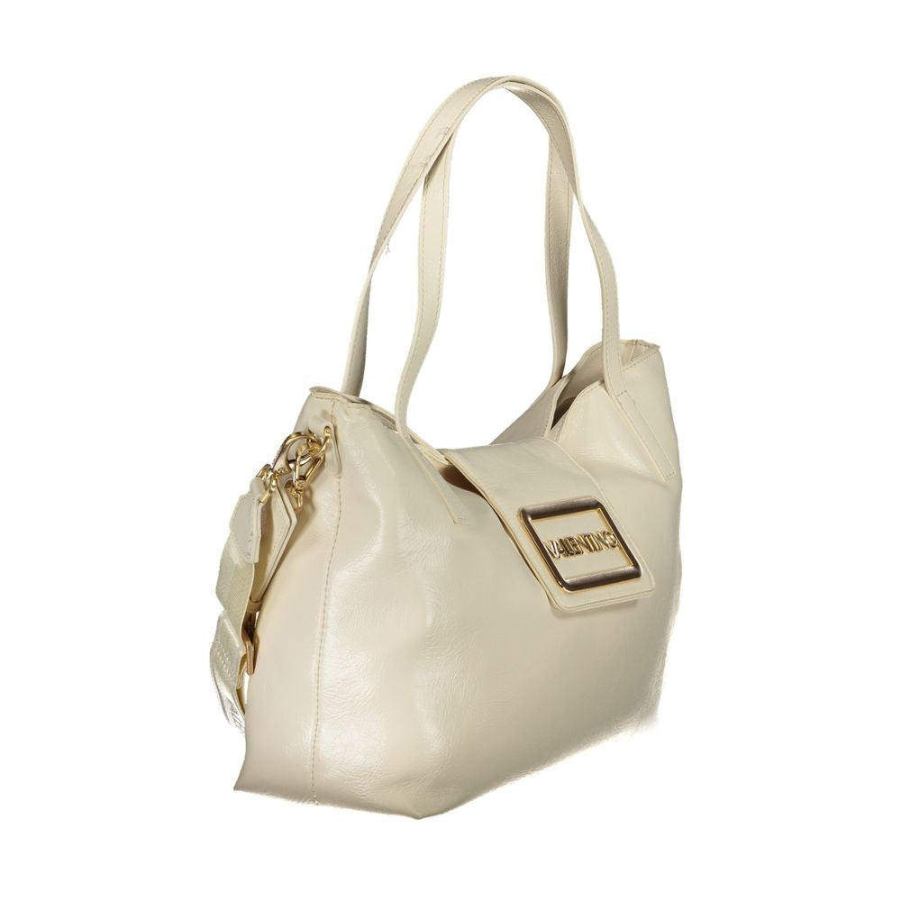 Mario Valentino Beige Polyurethane Womens Bag Mario Valentino