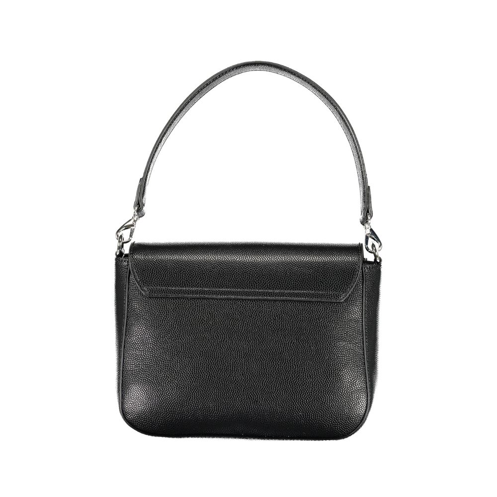 Mario Valentino Black Polyurethane Women Handbag Mario Valentino